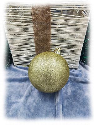 Шар 12 см 1 шт золотой 120GP01-01G