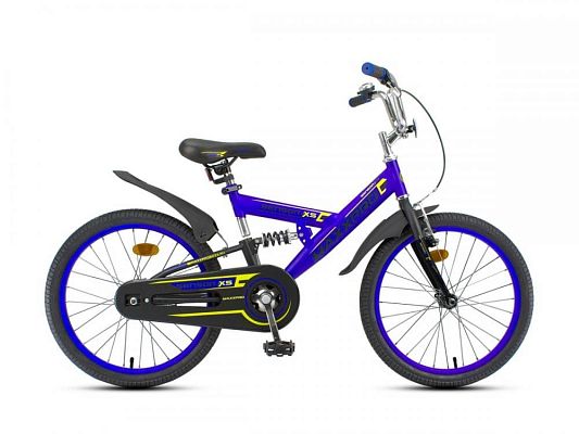 Велосипед детский MAXXPRO SENSOR XS 20"  сине-черный Y2010-1 2020