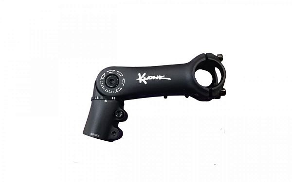 Вынос руля KLONK Bicycle stem регулируемый 0+90°, 110 мм, руль 31.8 мм, шток 28.6 мм (под 1" 1/8 вил