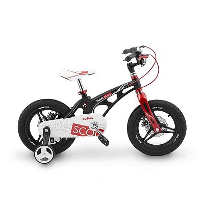Велосипед детский  Maxiscoo Cosmic Делюкс 18" 10,5" черный матовый  