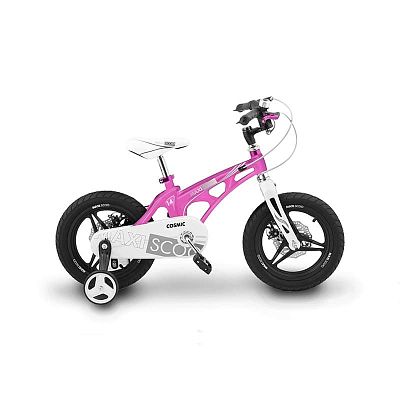 Велосипед детский  Maxiscoo Cosmic Делюкс 14" XS розовый перламутр  