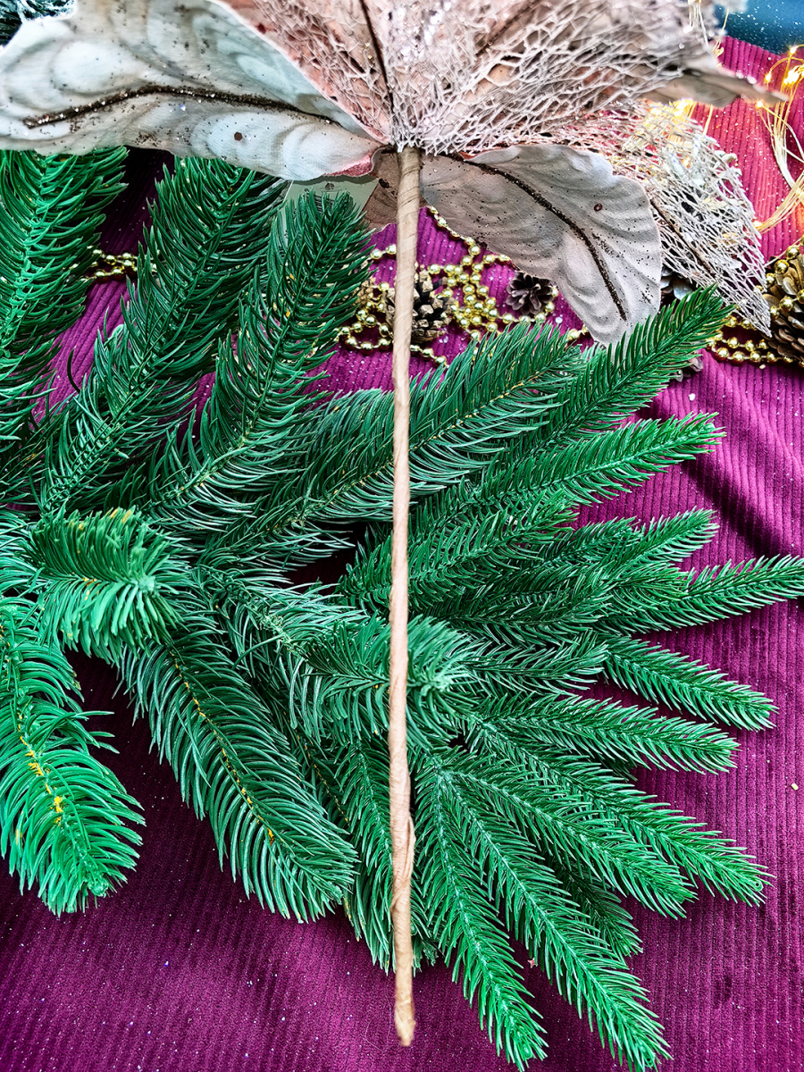 Цветок розовое золото d 30 см Р-7552 фото 3 Цветок розовое золото d 30 см Р-7552 фото 3