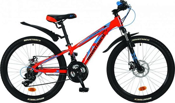Велосипед горный Novatrack EXTREME 24" 13" 21 ск. оранжевый 24AHD.EXTREME.13OR8 