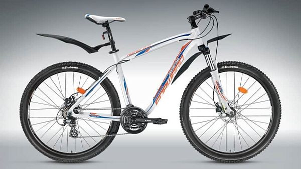 Велосипед горный FORWARD Agris 2.0 27,5" disc (2015) 27.5" 19" 21 ск. белый глянцевый FORWARD Agris 