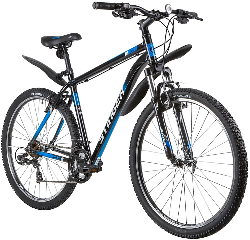 													Велосипед горный Stinger ELEMENT STD 27.5" 20" 21 ск. черный 27AHV.ELEMSTD.20BK0 2020 фото 2