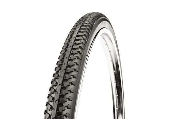 Велопокрышка DELI 28"x1 5/8 x1 1/2 700x38C (40-622) S-161  черный D28161