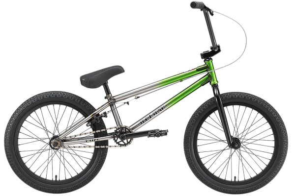 Велосипед BMX  Tech Team DUKE 20" 20,5" зеленый 670013 2022