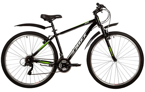 Велосипед горный Foxx Aztec 29" 18" 18 ск. черный 29SHV.AZTEC.18BK2 2022
