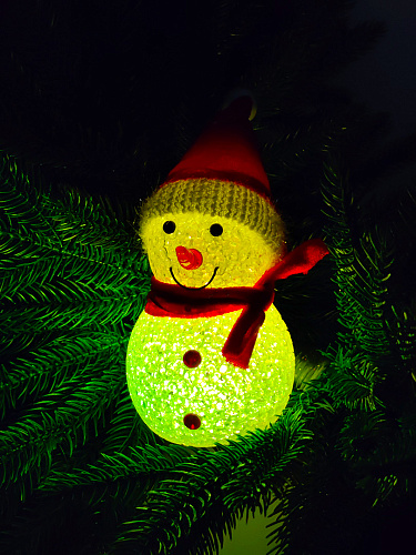 													Снеговик 12 см красный 27010R1 фото 8