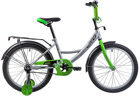 Велосипед детский  Novatrack VECTOR 20" 11,5" серебристый 203VECTOR.SL9 