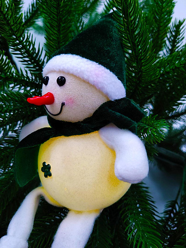 Снеговик 14 см зеленый 27010-1Green фото 5 Снеговик 14 см зеленый 27010-1Green фото 5