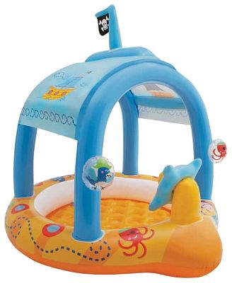 Бассейн детский надувной Intex "Капитан" 107x102x99 см, арт. 57426