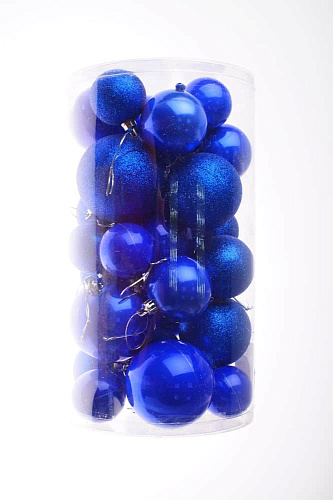 													Набор шаров  см 30 шт серебряный 5678UGV30-01S