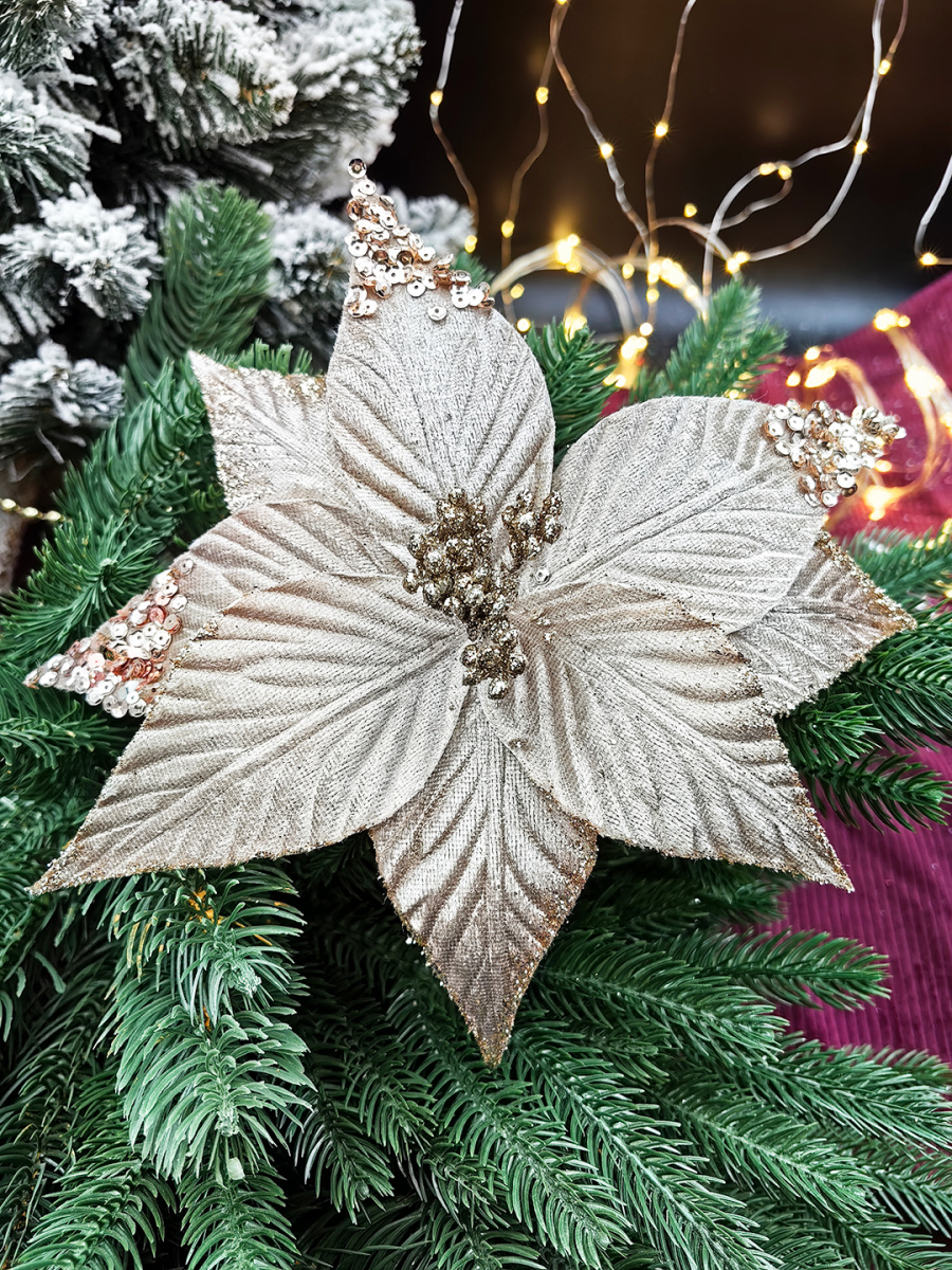 Цветок шампань d 24 см Р-7546 Цветок шампань d 24 см Р-7546