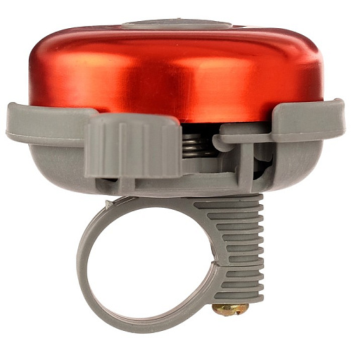 Звонок велосипедный Graffiti механический серый, красный 4958932 фото 3 Звонок велосипедный Graffiti механический серый, красный 4958932 фото 3