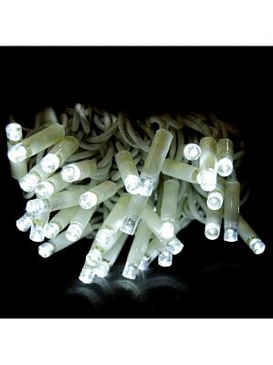 Светодиодная гирлянда нить 80 LED LED 10 м белый холодный К130-419