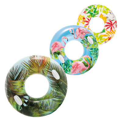 Круг с ручками INTEX "Разноцветный" 97 см от 9+  58263