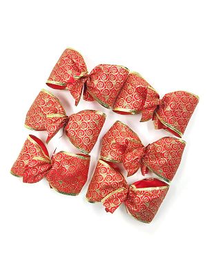 Набор украшений Бант 12x6 см. красный 6шт BantB-Red20