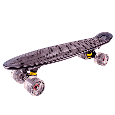 Скейтборд Tech Team TRANSPARENT 22" LIGHT черный W0006152