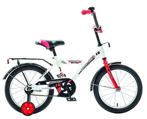 Велосипед детский Novatrack ASTRA 16"   ск. белый 163ASTRA.WT5 