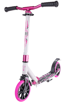 Самокат городской Tech Team JOGGER 180 бело-розовый 2022 г. 113854