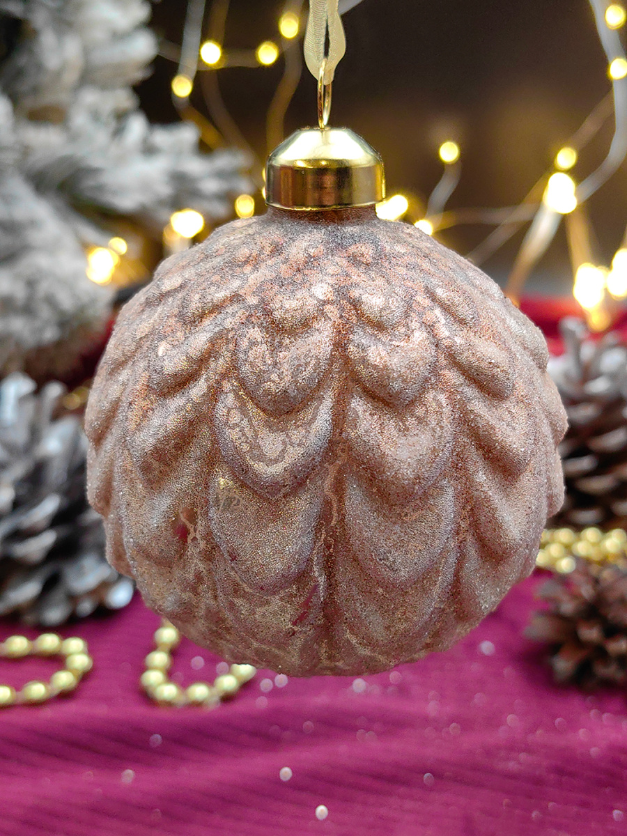 Шар млечный путь 8 см, стекло Merry Green MG24170 Шар млечный путь 8 см, стекло Merry Green MG24170