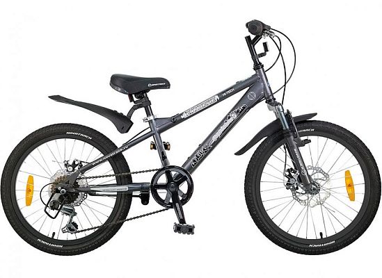 Велосипед горный Novatrack EXTREME 20"  6 ск. темно-серый 20SH6V.EXTREME.GR5 