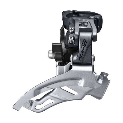 Переключатель передний Shimano , тяга универсальная, хомут верхний 31.8/34.9 мм, 18T, сталь, алюмини