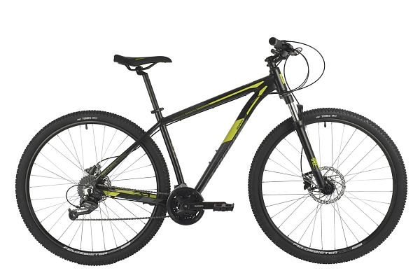 Велосипед горный Stinger Graphite Pro 29" 22" 27 (3x9) ск. черный 29AHD.GRAPHPRO.22BK1 2021