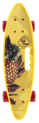 Скейтборд Tech Team FISHBOARD 23" print Pineapple 00010695/113373