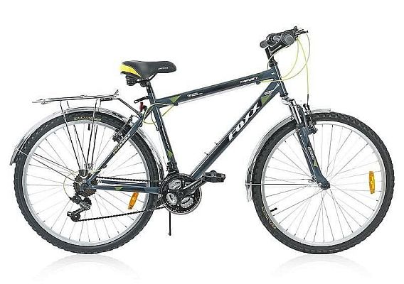 Велосипед горный Foxx Target 26" 18" 18 ск. серый 26SHV.TARGET.18GR5.FP 