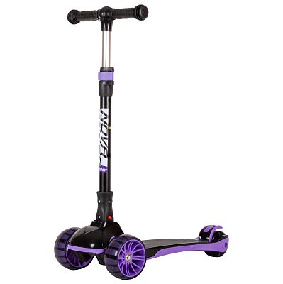 Самокат Детский Novatrack RainBow фиолетовый 2022 120BB.RAINBOW.BVT22 Самокат Детский Novatrack RainBow фиолетовый 2022 120BB.RAINBOW.BVT22