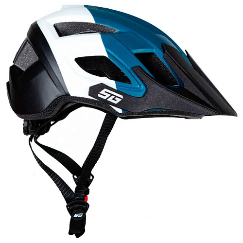 													Шлем с фонарем STG TS-39 M (54-58) см черно-синий Х112431 фото 2