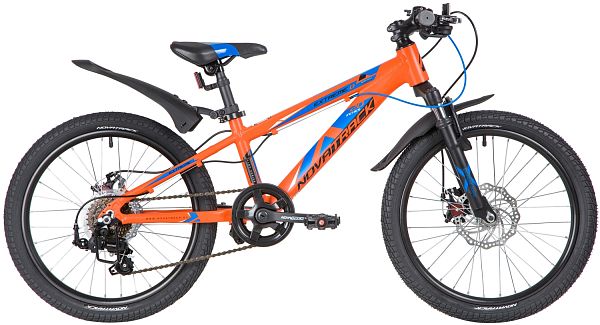 Велосипед горный Novatrack EXTREME 20"  7 (1x7) ск. оранжевый 20AH7D.EXTREME.OR20 2020