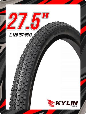 Велопокрышка Kylin Brand 27.5"x2.125 (57-584) PM-158/F-158  черный Х126617