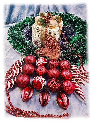 Набор шаров  см 27 шт вино Р-2035Wine