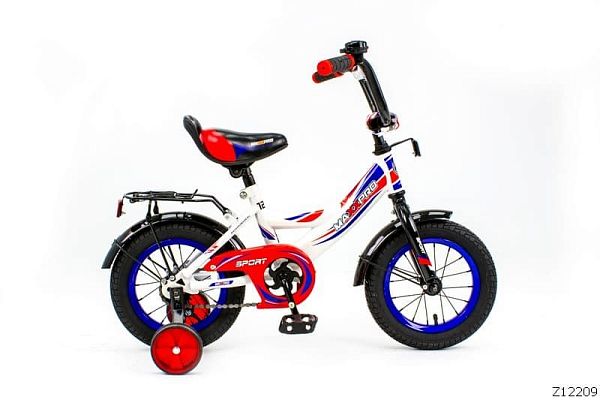 Велосипед детский MAXXPRO SPORT 12"  бело-красный SPORT-12-3 (19) 