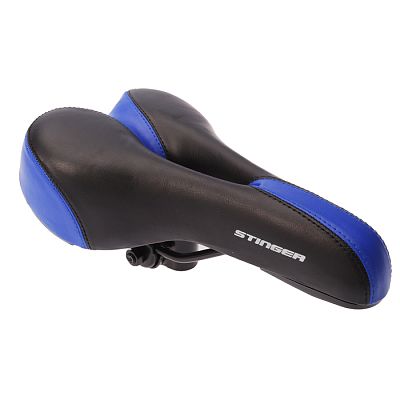 Седло STG GW608А-1 250x150 мм черный, синий P66579