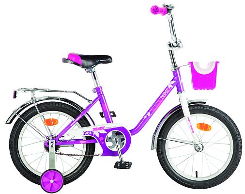 Велосипед детский  Novatrack MAPLE 16"  сиреневый 164MAPLE.PR7 