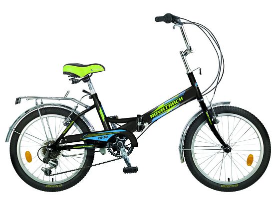 Велосипед городской складной Novatrack  20"  1 ск. черный 20FFS306SV.BK8 