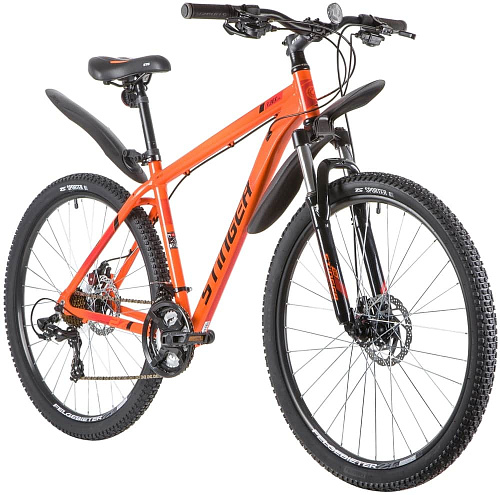 													Велосипед горный Stinger ELEMENT EVO 27.5" 18"  ск. оранжевый 27AHD.ELEMEVO.18OR0 2020 фото 2