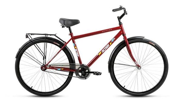 Велосипед городской ALTAIR City high 28"/700c 19" 1 ск. бордовый ALTAIR City high 28 19" бордовый 