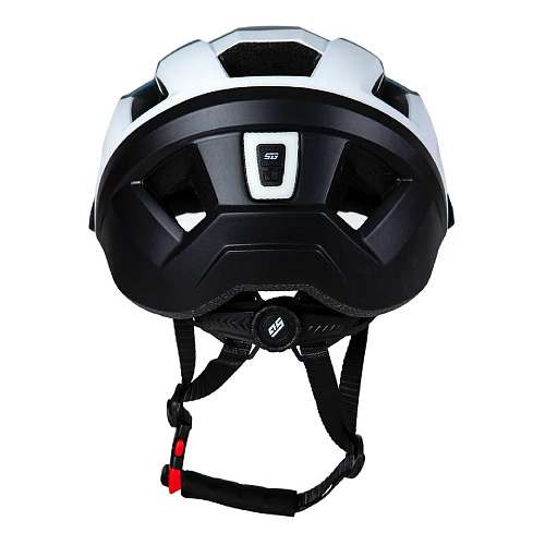 													Шлем с фонарем STG TS-39 M (54-58) см черно-синий Х112431 фото 4