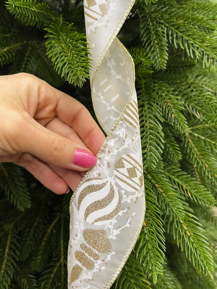 Бант с лентами 33х275 см шампань 1шт 26-6 фото 5 Бант с лентами 33х275 см шампань 1шт 26-6 фото 5