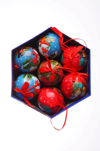 													Набор шаров 7 см 1 шт  75-027ABCD