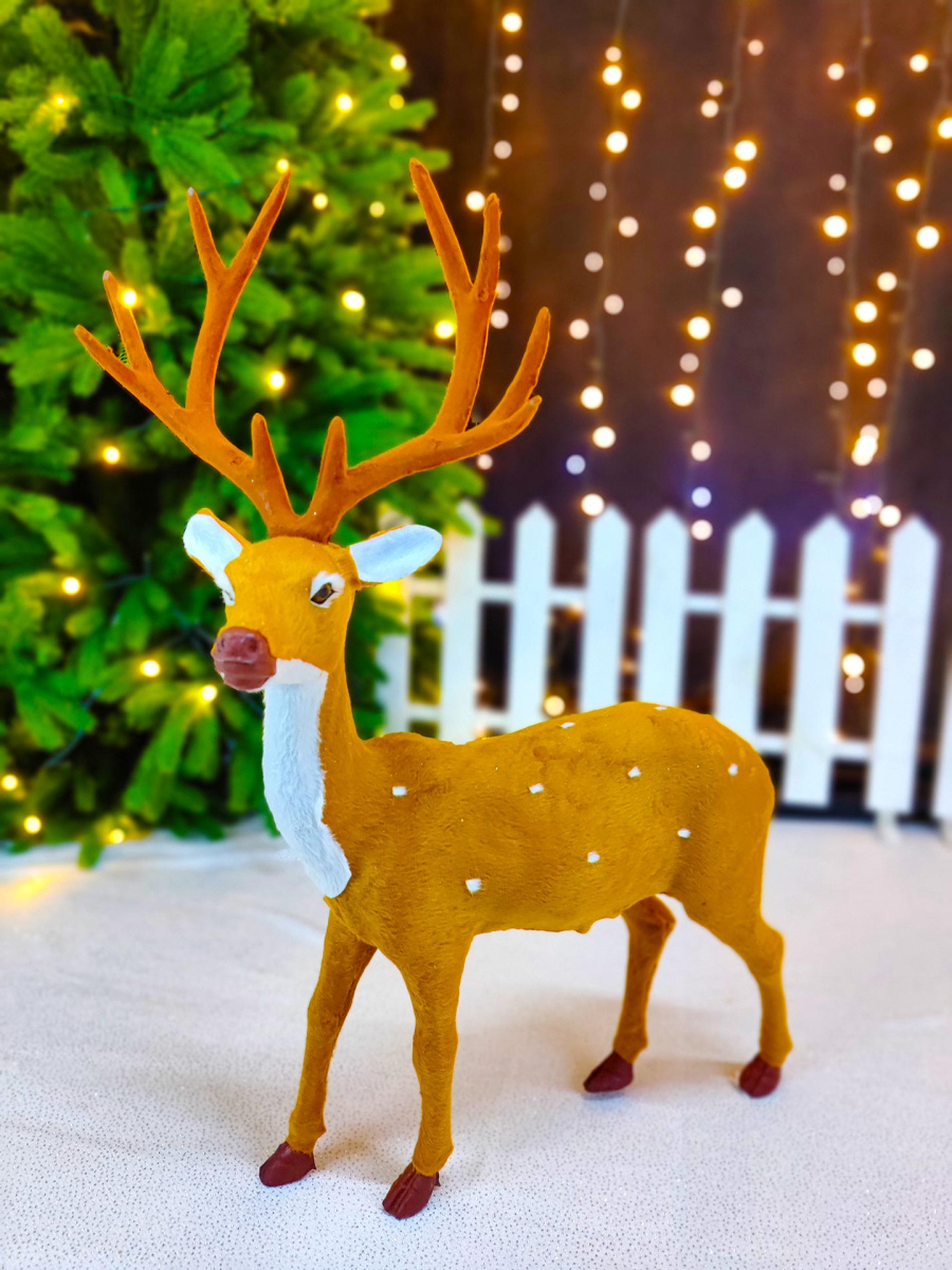 Олень 40х33 см коричневый 0627-42 Олень 40х33 см коричневый 0627-42