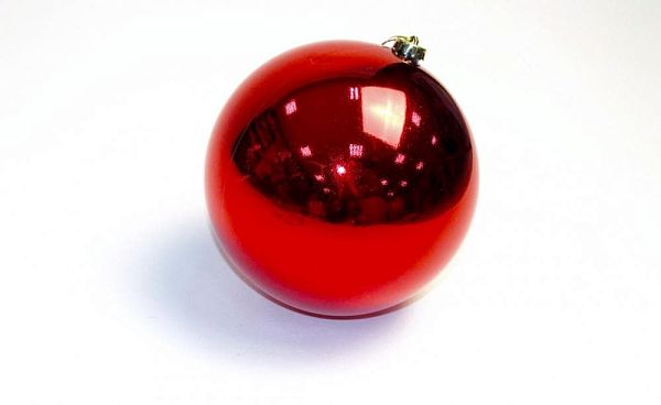 Шар 25 см 1 шт красный 250SP01-01R