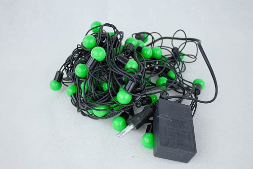 													 5 м, зеленый 50 LED, , провод , 2013716 фото 2