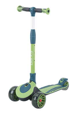 Самокат Детский Tech Team Buggy зелено-синий  587037 Самокат Детский Tech Team Buggy зелено-синий  587037