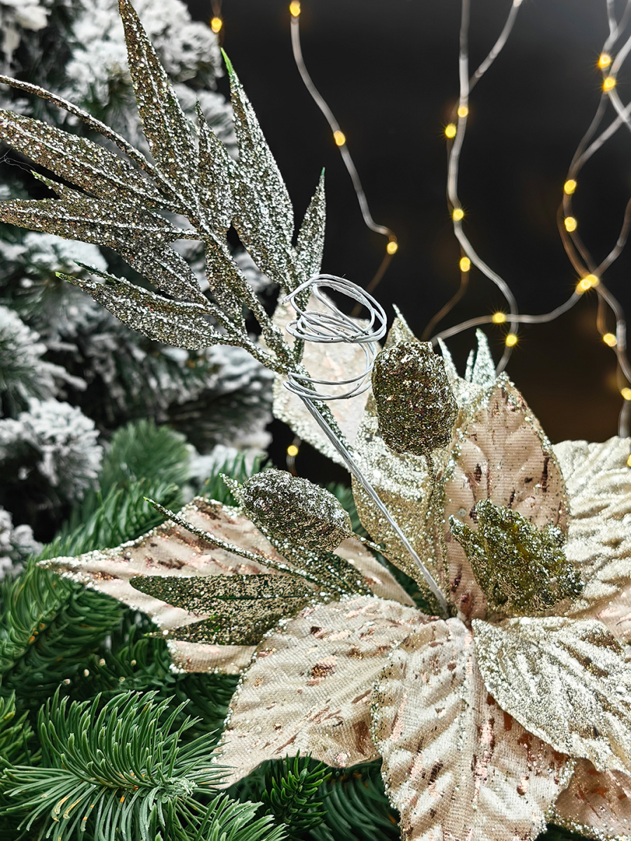 Цветок шампань d см Flo-12-66champane фото 2 Цветок шампань d см Flo-12-66champane фото 2